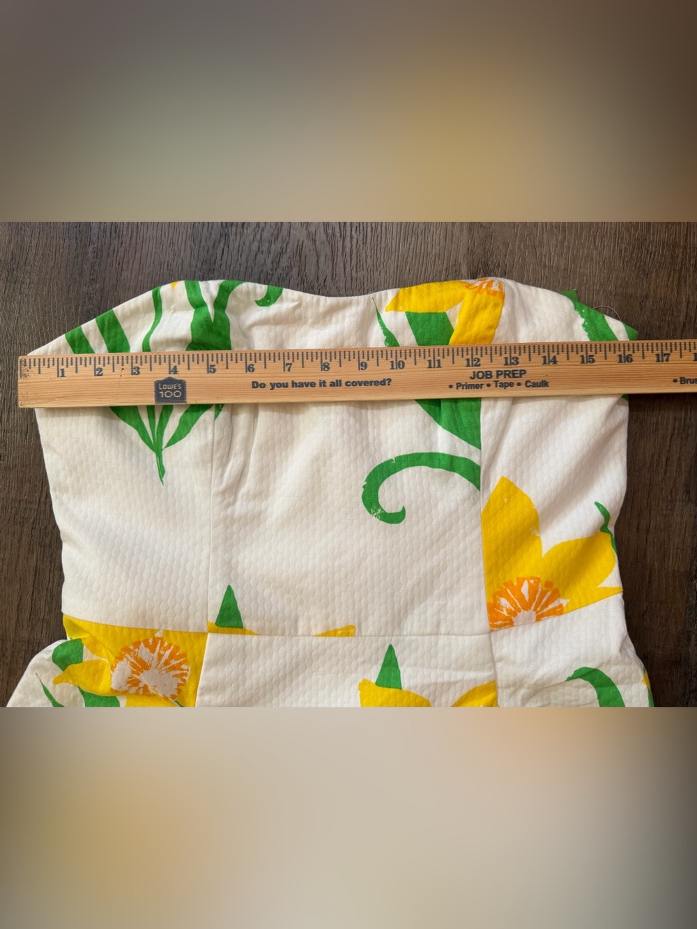 Lilly Pulitzer 🆕🆕 Blossom Dress She’s Daffy Strapless Daffodils Size 10 - Picture 14 of 16
